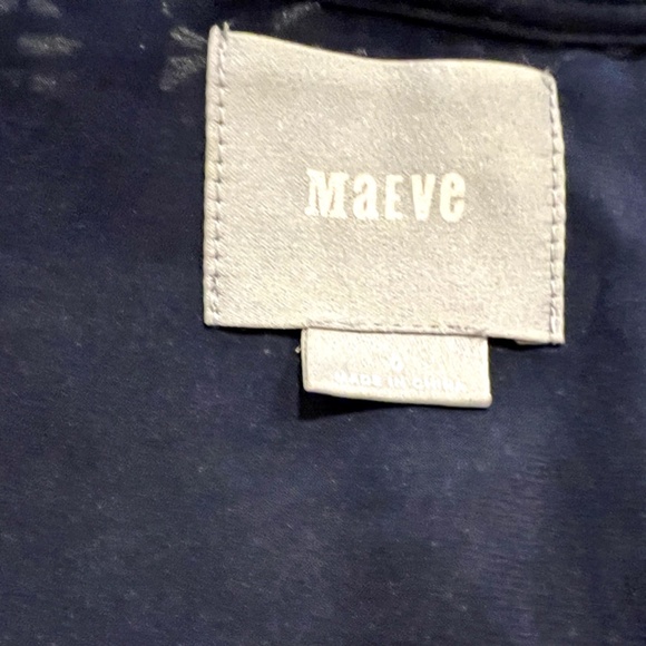 Anthropologie Maeve Crochet Fit and Flare Dress 0 2 XS MSRP $218 - Picture 6 of 6